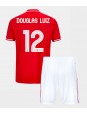 Billige Nottingham Forest Douglas Luiz #12 Hjemmedraktsett Barn 2025-26 Kortermet (+ Korte bukser)
